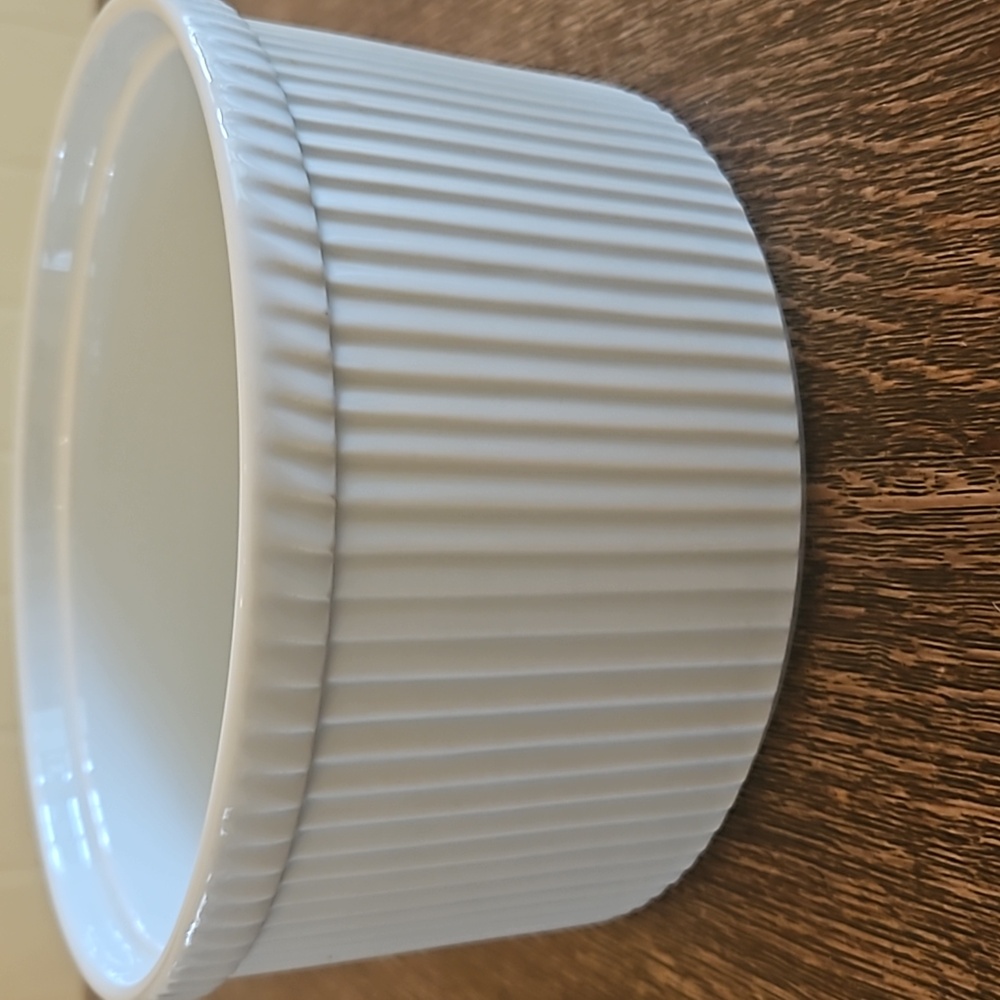 Apilco Porcelain Tall Large Soufflé Dish - Picture 4 of 7